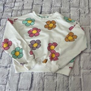Jessica Simpson Multicolor Floral Sweatshirt SIZE XL(12)